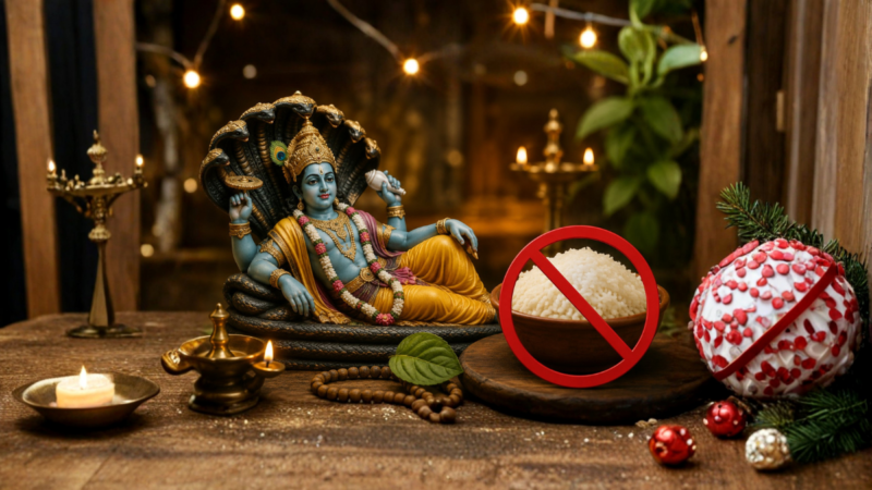एकादशी को चावल खाना वर्जित क्यों है