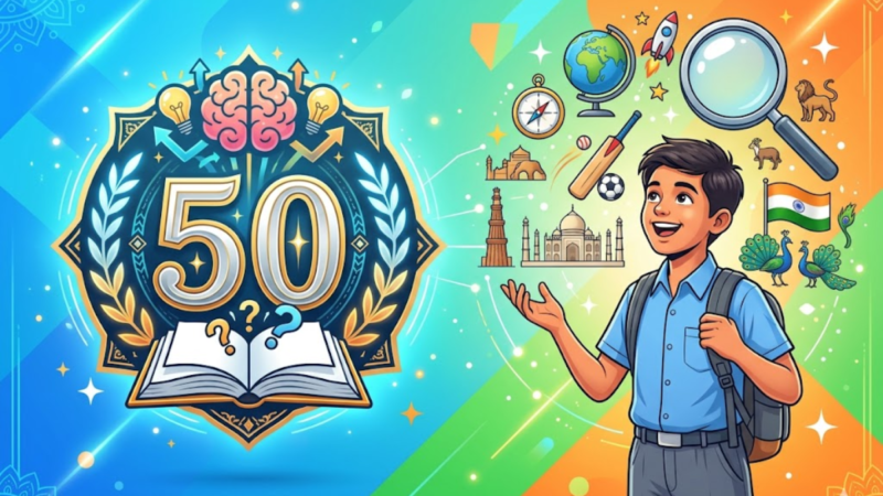 Top 50 Class 7 GK Questions Answers in Hindi