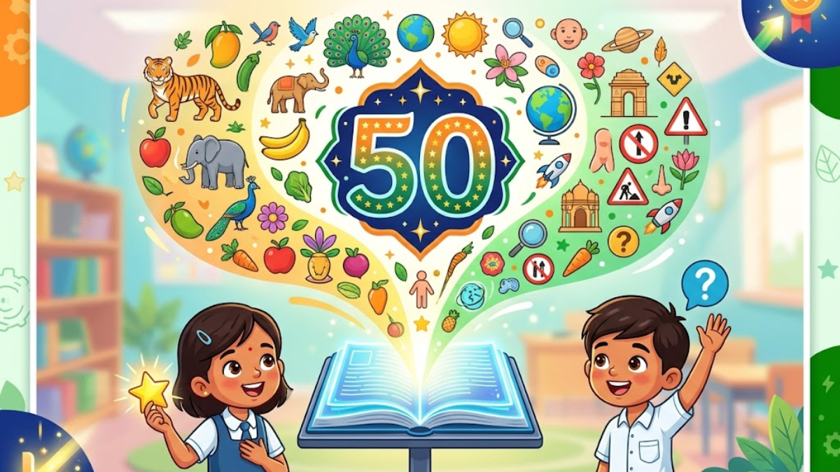 Top 50 Class 1 GK Questions Answers in Hindi