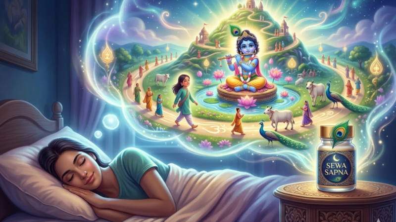 सपने में भगवान श्री कृष्ण की परिक्रमा