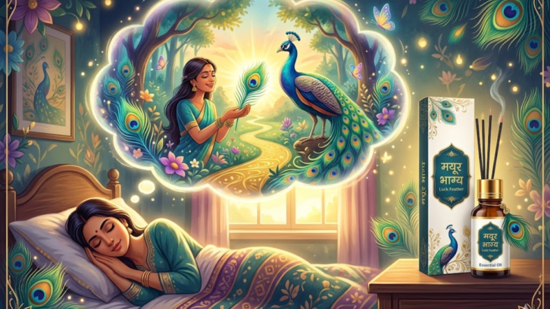 सपने में मोर पंख मिलना