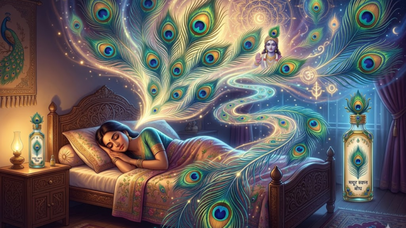 बार-बार मोर पंख का सपना