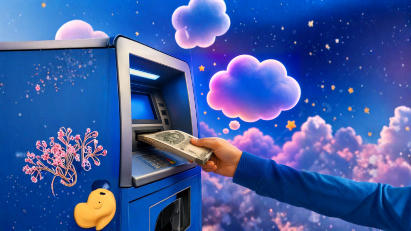 सपने में ATM से पैसे निकालना