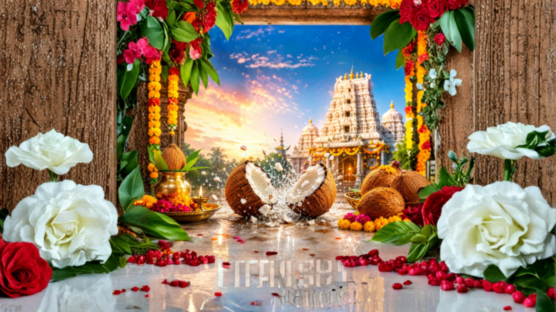 मंदिरों में नारियल फोड़ने की शुरुआत कैसे हुई