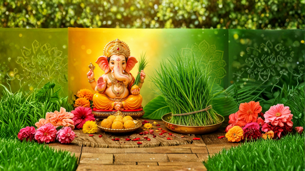भगवान गणेश को दूर्वा घास क्यों प्रिय है?