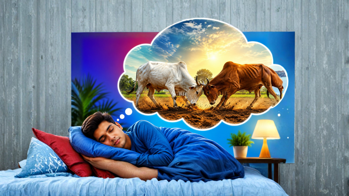 सपने में गाय को लड़ते हुए देखना का क्या अर्थ है ?