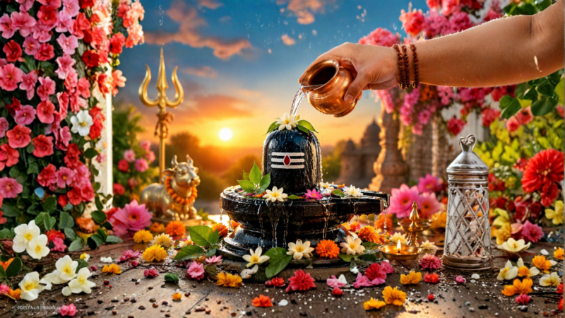 शिवलिंग पर जल चढ़ाने का सही समय