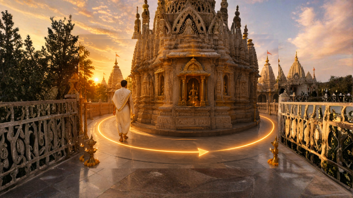 मंदिर में परिक्रमा हमेशा घड़ी की दिशा में क्यों की जाती है?