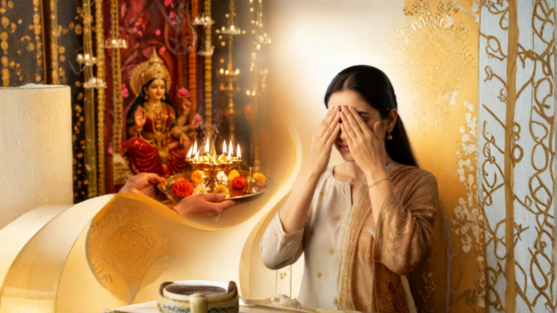 आरती के बाद हाथ आंखों पर क्यों लगाते हैं