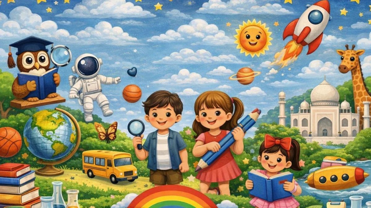 150 General Knowledge Questions with Answers for Class 3 Kids