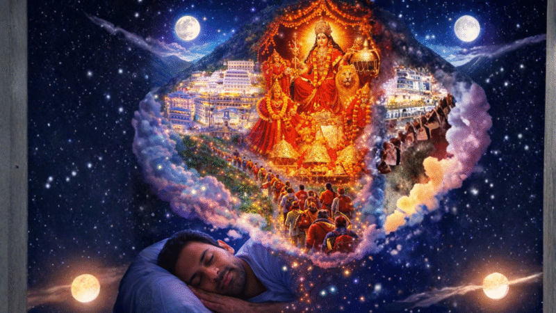 sapne me mata vaishno devi ki yatra karna